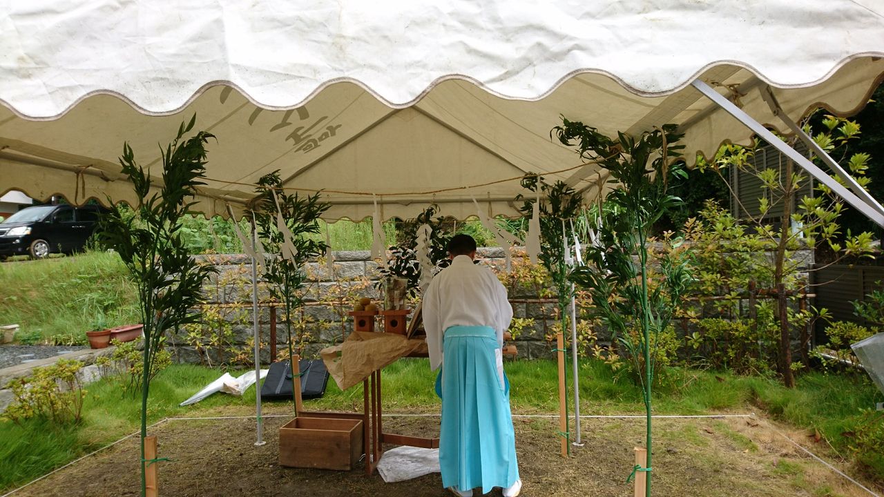 地鎮祭　＆見学会